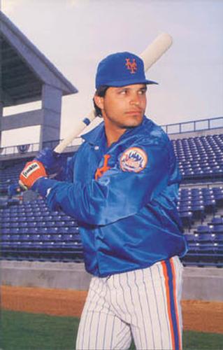 1988 Barry Colla New York Mets Postcards #1588 Mark Carreon Front