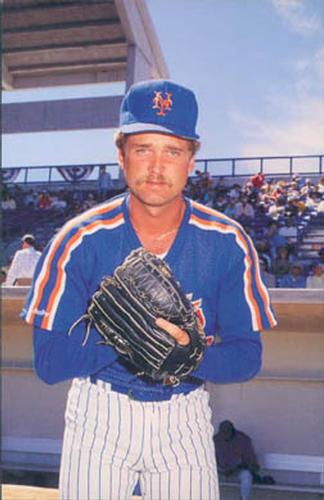 1988 Barry Colla New York Mets Postcards #4888 Jack Savage Front