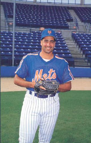 1989 Barry Colla New York Mets Postcards #2889 Sid Fernandez Front