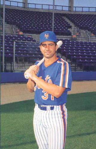 1989 Barry Colla New York Mets Postcards #3689 Chris Jelic Front