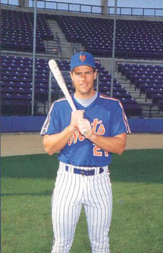 1989 Barry Colla New York Mets Postcards #789 Kevin Elster Front