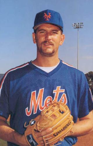 1991 Barry Colla New York Mets Postcards #2491 Terry Bross Front