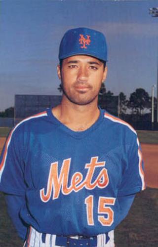 1991 Barry Colla New York Mets Postcards #2891 Ron Darling Front