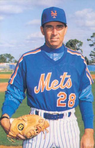 1992 Barry Colla New York Mets Postcards #3692 Dave LaRoche Front