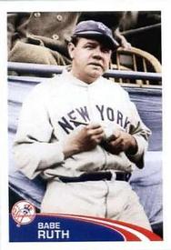 2012 Topps Stickers #26 Babe Ruth Front