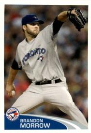 2012 Topps Stickers #44 Brandon Morrow Front
