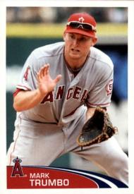 2012 Topps Stickers #96 Mark Trumbo Front