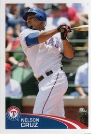 2012 Topps Stickers #120 Nelson Cruz Front