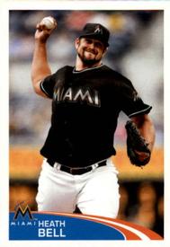 2012 Topps Stickers #173 Heath Bell Front