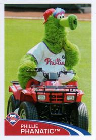 2012 Topps Stickers #192 Phillie Phanatic Front