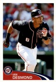 2012 Topps Stickers #198 Ian Desmond Front