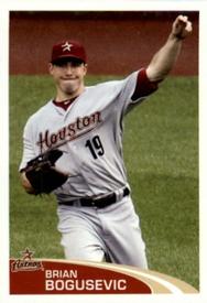 2012 Topps Stickers #224 Brian Bogusevic Front