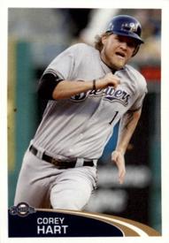 2012 Topps Stickers #234 Corey Hart Front