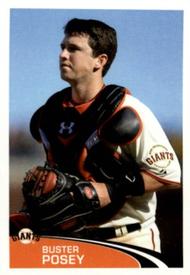 2012 Topps Stickers #294 Buster Posey Front