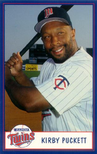 2000 Barry Colla #7200 Kirby Puckett Front