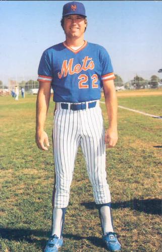 1985 TCMA New York Mets Postcards #NYM85-26 Ray Knight Front