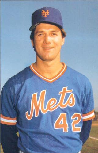 1985 TCMA New York Mets Postcards #NYM85-40 Roger McDowell Front