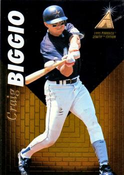 1995 Zenith #18 Craig Biggio Front
