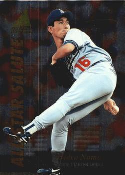 1995 Zenith - All-Star Salute #7 Hideo Nomo Front