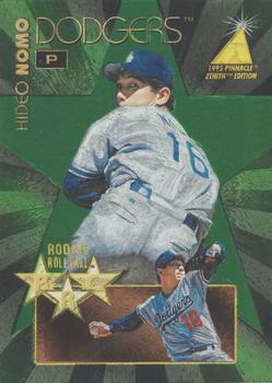 1995 Zenith - Rookie Roll Call #7 Hideo Nomo Front