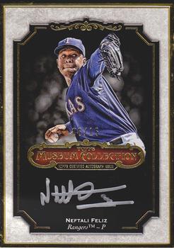 2012 Topps Museum Collection - Framed Museum Collection Autographs Gold 15 #MCA-NF Neftali Feliz Front