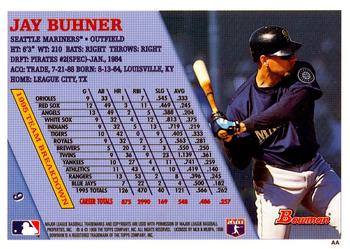 1996 Bowman #9 Jay Buhner Back
