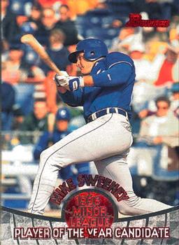 1996 Bowman - Minor League Player of the Year Candidates #POY 10 Mike Sweeney Front