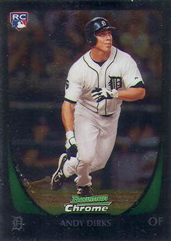 2011 Bowman Draft Picks & Prospects - Chrome #31 Andy Dirks Front