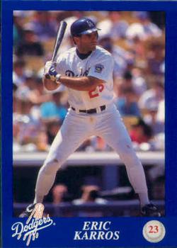 1993 Los Angeles Dodgers Police #NNO Eric Karros Front