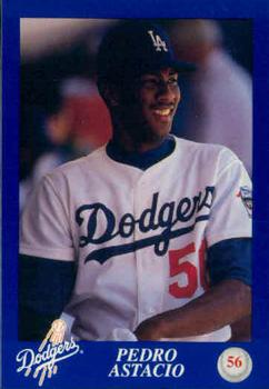 1993 Los Angeles Dodgers Police #NNO Pedro Astacio Front