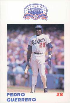 1987 Los Angeles Dodgers Police #5 Pedro Guerrero Front