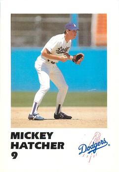 1988 Los Angeles Dodgers Police #NNO Mickey Hatcher Front
