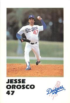 1988 Los Angeles Dodgers Police #NNO Jesse Orosco Front