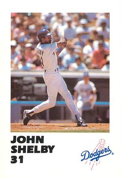 1988 Los Angeles Dodgers Police #NNO John Shelby Front