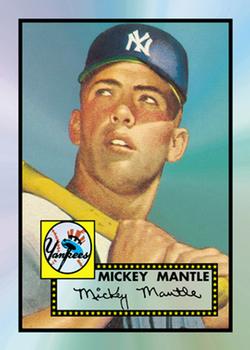 2006 Topps eTopps Mickey Mantle #1 Mickey Mantle 1952 Front