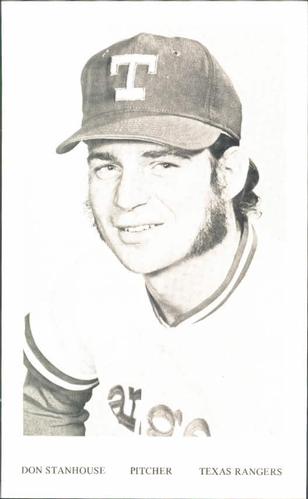 1973 Texas Rangers Photocards #NNO Don Stanhouse Front
