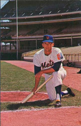 1966 B&E Color Advertising New York Mets #NNO Ron Hunt Front