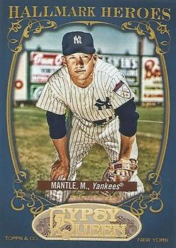 2012 Topps Gypsy Queen - Hallmark Heroes #HH-MM Mickey Mantle  Front