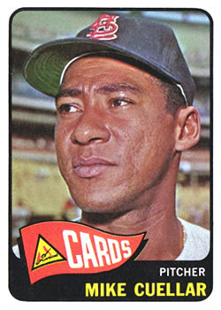 1965 Topps #337 Mike Cuellar Front