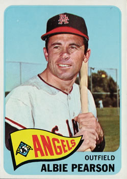 1965 Topps #358 Albie Pearson Front