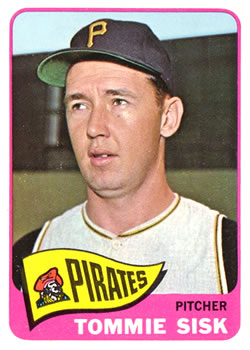 1965 Topps #558 Tommie Sisk Front