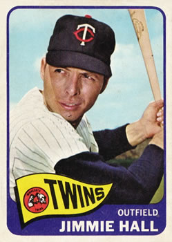 1965 Topps #580 Jimmie Hall Front