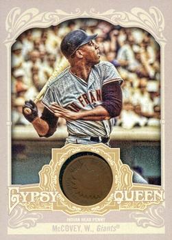 2012 Topps Gypsy Queen - Indian Head Penny #IHP-WMC Willie McCovey  Front