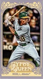 2012 Topps Gypsy Queen - Mini Straight Cut Back #204 Jemile Weeks  Front
