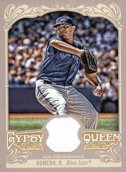 2012 Topps Gypsy Queen - Relics #GQR-RR Ricky Romero  Front