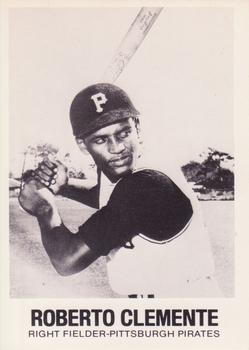 1977-84 Galasso Glossy Greats #41 Roberto Clemente Front