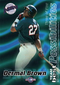 1998 Team Best - Possibilities #3 Brian Rose / Dermal Brown Back