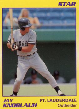 1990 Star #40 Jay Knoblauh Front