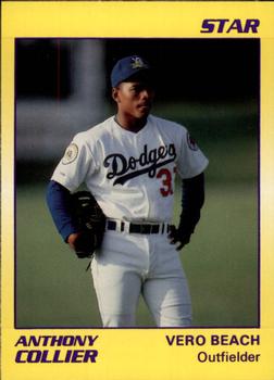 1990 Star #20 Anthony Collier Front