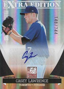 2011 Donruss Elite Extra Edition - Franchise Futures Signatures #161 Casey Lawrence Front